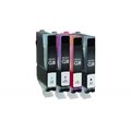 Canon Canon 118168 Black; Cyan & Magenta & Yellow Ink Cartridges for CLI-8 - Pack of 4 118168